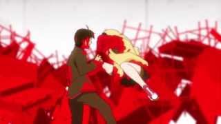 Bakemonogatari fight scene Koyomi vs Kanbaru [upl. by Bourque454]