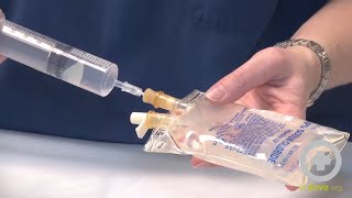 Constant Rate Infusion Preparation [upl. by Wolliw609]