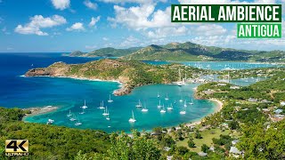 BEAUTIFUL ANTIGUA  A Caribbean Island Gem 💎 4k aerial video [upl. by Massingill]