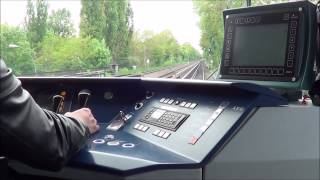 SBahn Berlin  Führerstandsmitfahrt S1 Teil 1HD 1080p [upl. by Ahsinroc]