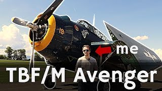 Inside The Cockpit  TBFM Avenger [upl. by Nitneuq]