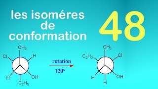 48Isomérie de conformation newman [upl. by Odlanir828]