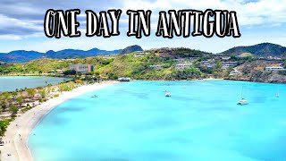 ONE DAY IN ANTIGUA  Exploring a Caribbean Island [upl. by Anirtal]