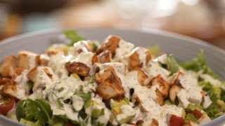 Homemade Ranch Dressing Recipe  KIN EATS [upl. by Nibla]