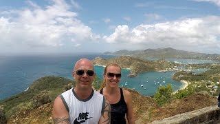 Antigua caribbean island tour all you need to see HD [upl. by Ahsiekin]