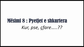 Gjermanisht A1  Pyetjet e shkurtra [upl. by Vere]