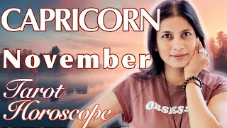 CAPRICORN November 2023 Tarot reading [upl. by Grissel]