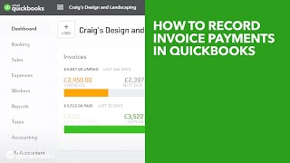 How to Record Invoice Payments in QuickBooks [upl. by Phina117]