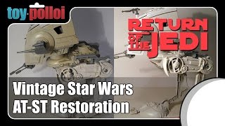 Vintage Star Wars ATST Full Restoration  Toy Polloi [upl. by Erdnassak398]