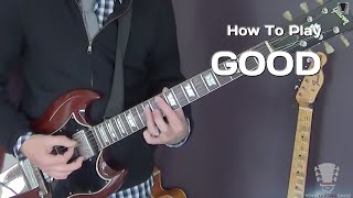 How To Play Good by Better Than Ezra  Guitar Lesson [upl. by Ardnik]