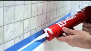 How to Seal Around A Tub Or Shower [upl. by Dercy9]