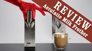 Aerolatte Milk Frother  Exclusive Review [upl. by Linnell]