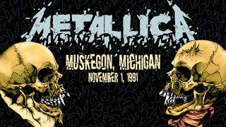 Metallica Live in Muskegon Michigan  November 1 1991 Full Concert [upl. by Sahc]