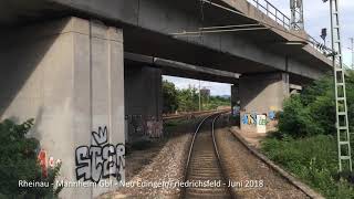 Einar zeigt Bahnstrecken Medley von Führerstandsmitfahrten April 2020 [upl. by Beverie]