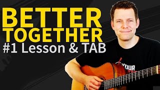 How to play Better Together Guitar Lesson amp TAB  Jack Johnson [upl. by Itsrejk]