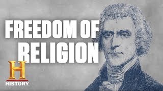 The First Amendment Freedom of Religion in the US  History [upl. by Oderf]