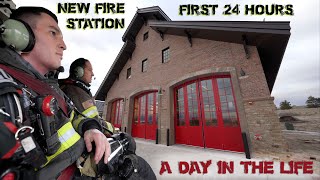 First 24 Hours in a New Fire Station  A Day in the Life [upl. by Auohs674]