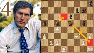 This is Why IM World Champion  Fischer vs Spassky  1972  Game 4 [upl. by Nrehtac]