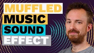 Muffled Music Sound Effect Like A Noisy Neighbour [upl. by Rawdin216]