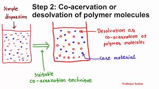 Microencapsulation by coacervation phase separation Microcapsule preparation [upl. by Eta]