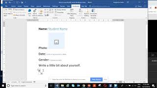 How to use the Microsoft Word developer tab basic tools [upl. by Atteynod]