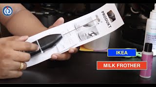 IKEA MILK FROTHER Review amp Battery Installation [upl. by Gideon]