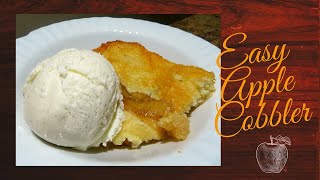 EASY Apple Cobbler Recipe [upl. by Whitehouse]