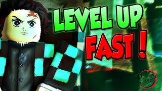 HOW TO LEVEL UP FAST IN DEMON SLAYER RPG 2  ROBLOX  NEW DEMON SLAYER GAME [upl. by Ahseyk]