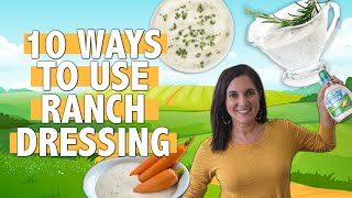 10 Inspired Ways to Use Ranch Dressing  Ranch Flavored Dishes  You Can Cook That [upl. by Ardnayek]