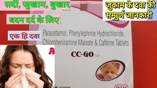 Paracetamol phenylephrine hydrochloride chlorpheniramine maleate caffeine tablets [upl. by Anij]