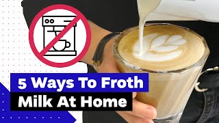 How To Froth Milk At Home Best Milk Frothers Review [upl. by Ma]