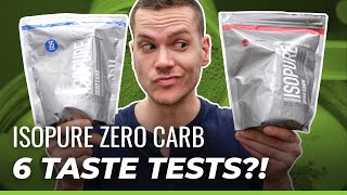 Isopure Zero Carb Whey Protein Review How Does It Taste [upl. by Suoirtemed]