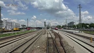 Führerstandsmitfahrt München Hbf  Mühldorf [upl. by Anagnos453]