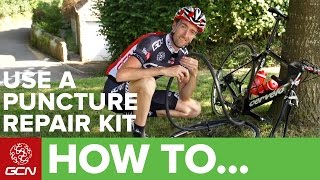 How To Use A Puncture Repair Kit – Roadside Maintenance [upl. by Tik]