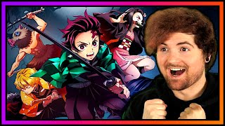 Demon Slayer  Openings Reaction [upl. by Akcebar]