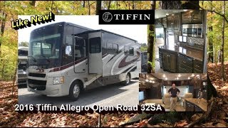 PreOwned 2016 Tiffin Allegro Open Road 32SA  Mount Comfort RV [upl. by Notniw]