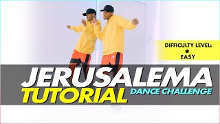 Jerusalema Dance Tutorial  Step by step [upl. by Une77]