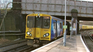 Half an Hour at 216  Birkenhead North Station 1022017  Class 507 508 terminus [upl. by Delos]