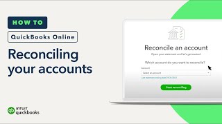 How to reconcile your accounts in QuickBooks Online [upl. by Ivett]