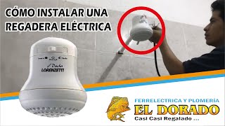 Como instalar una regadera eléctrica [upl. by Ailekat]