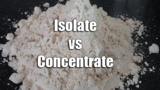 Whey Protein Isolate vs Concentrate [upl. by Snevets]