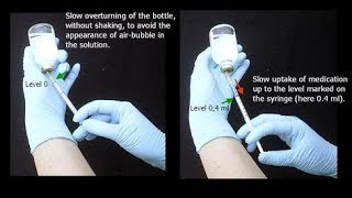 Aseptic Technique Procedures in IV Preparation Area [upl. by Anaigroeg356]