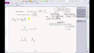 24 Chimie organique Isomérie 1 [upl. by Anai615]