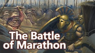 The Battle of Marathon Athens vs Persia Ancient History 06 See U in History [upl. by Annaiek259]