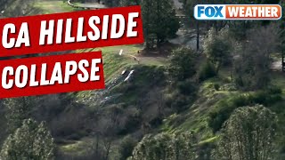 Two Juveniles Killed In California Hillside Collapse [upl. by Hsirap]