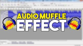 How To Add Muffle Audio Effect in Audacity [upl. by Fionna911]