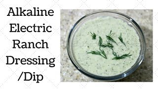 Ranch Dressing  Dip Dr Sebi Alkaline Electric Recipe [upl. by Nevah]