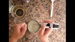 How To Latte Art With Instant Coffee [upl. by Annaiuq]