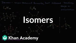 Isomers  Properties of carbon  Biology  Khan Academy [upl. by Tacita441]